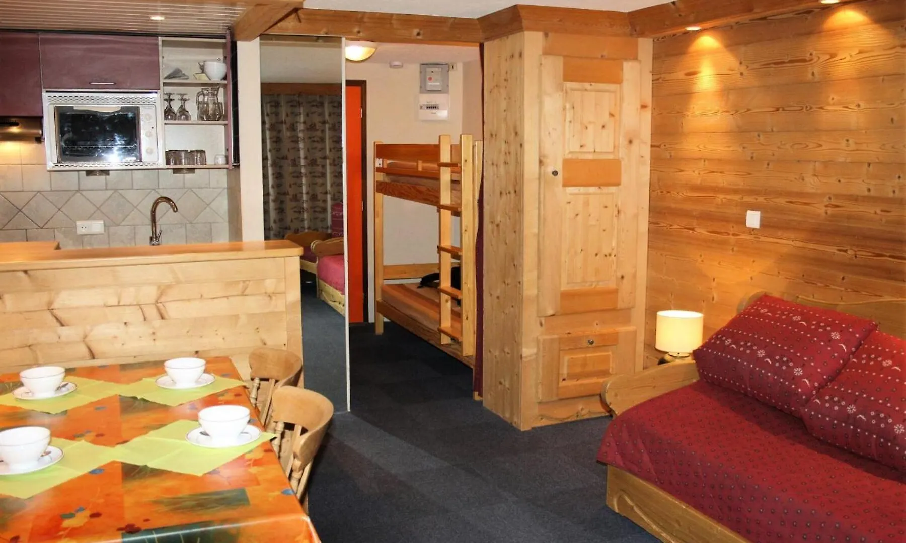 Residence Palafour - Grand Studio 4 - Confortable - Balcon - Vue Lac Mae-3696 Tignes